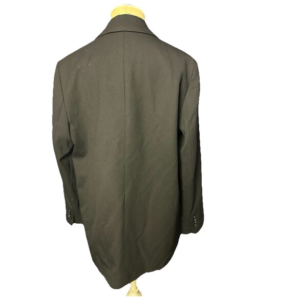 Everlane Blazer Womens Size 8 95% Wool Structured Classic Chic Black - Picture 3 of 5